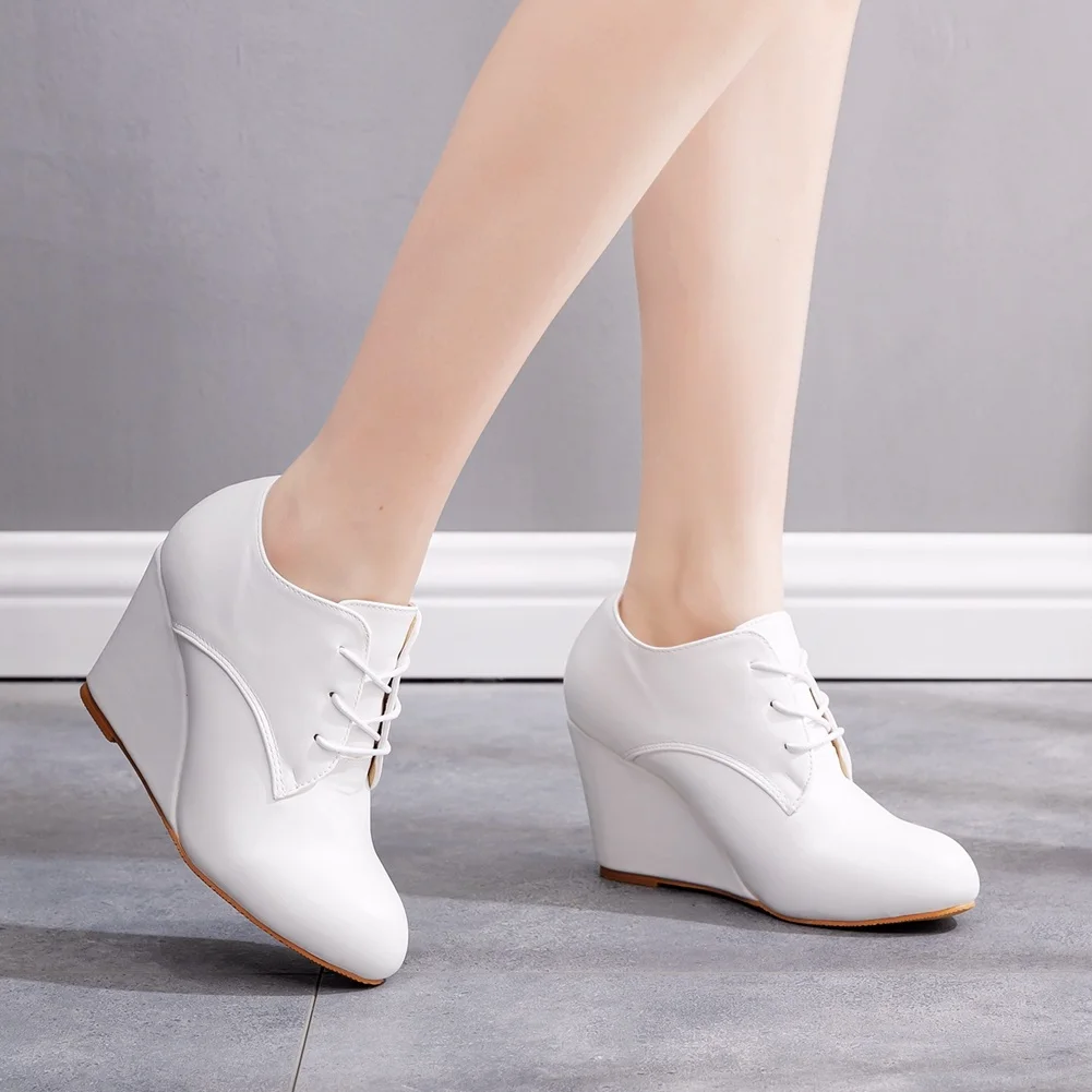Fashion Platform Boots Wedges Ankle Women New Female Punk Style High Heels Shoes
Fashion Platform Boots Wedges Ankle Women New Female Punk Style High Heels Shoes