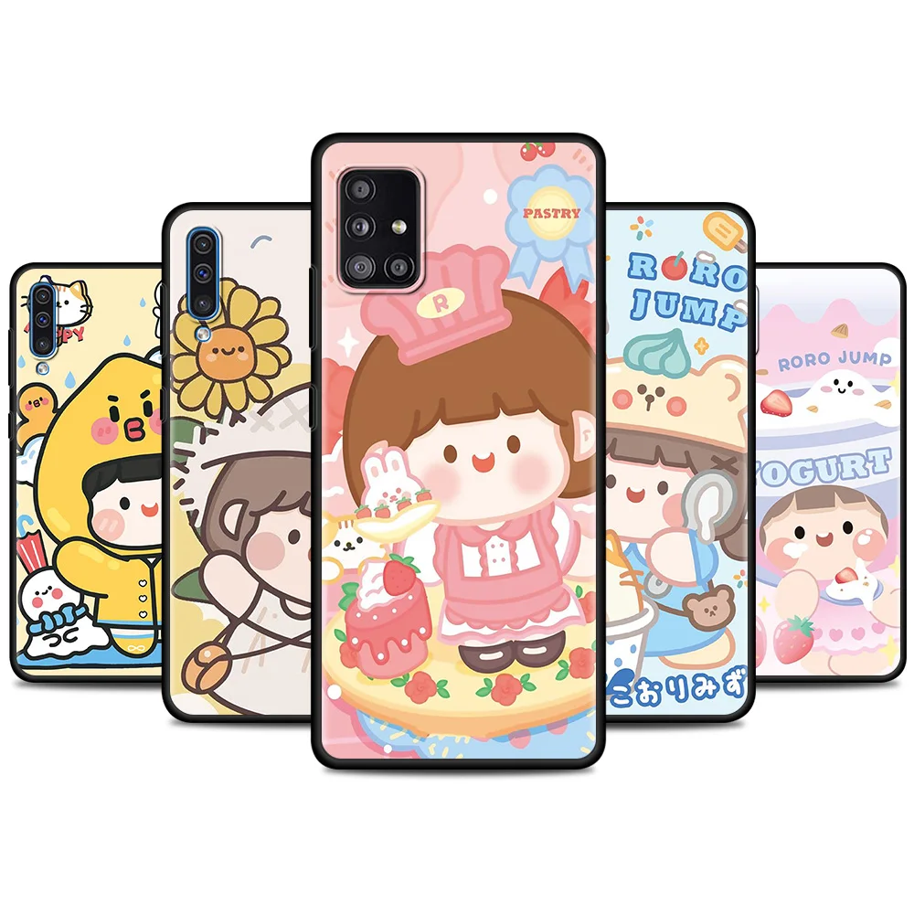 Cute Girl Soft Silicone Phone Case For Samsung Galaxy A50 A10 A30 A70 A20s A20e A40 A10s A90 5G A80 Back Cover
Cute Girl Soft Silicone Phone Case For Samsung Galaxy A50 A10 A30 A70 A20s A20e A40 A10s A90 5G A80 Back Cover