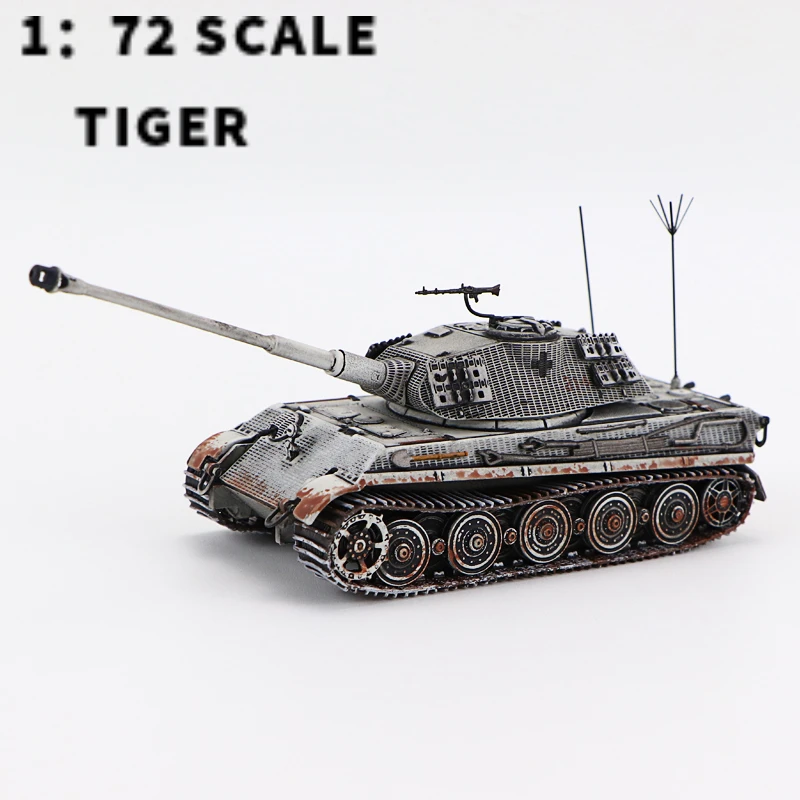 1:72 весы TIGER 2-BUDAPEST 1944-1945 маленькие модель для коллекционеров | Игрушки и хобби