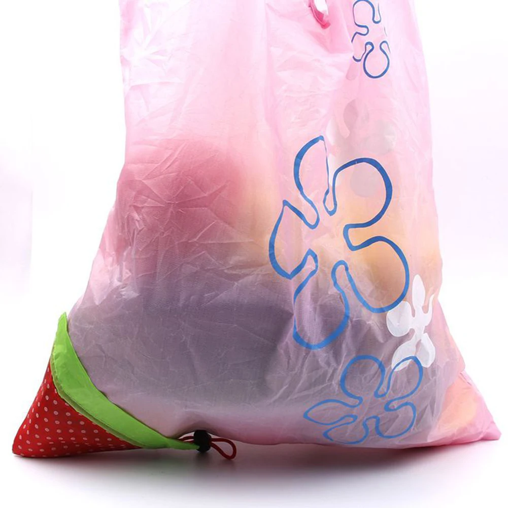 Creative Environmental Foldable Strawberry Shopping Bag Reusable Home Portable Drawstring Handbag Storage Pouch Eco Tote Bag
Creative Environmental Foldable Strawberry Shopping Bag Reusable Home Portable Drawstring Handbag Storage Pouch Eco Tote Bag