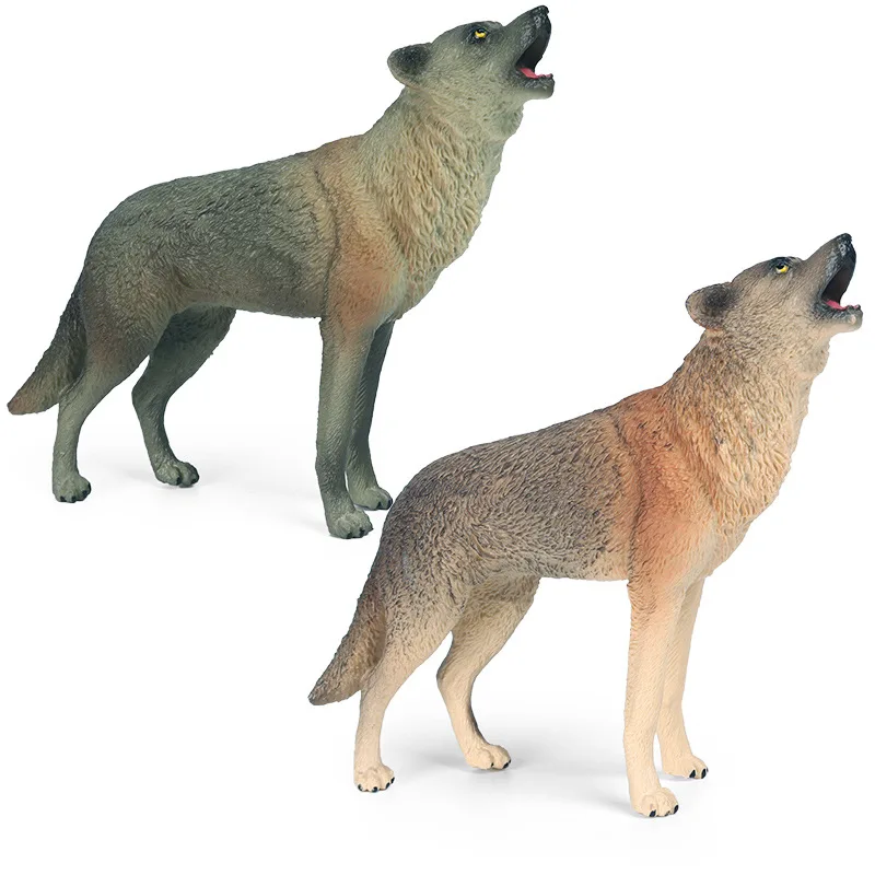 High Quality Classic Roaring Wolf Animal Model Action Figure Wild Animal Toy Figures Collection PVC Children Cognitive Toys Gift
High Quality Classic Roaring Wolf Animal Model Action Figure Wild Animal Toy Figures Collection PVC Children Cognitive Toys Gift