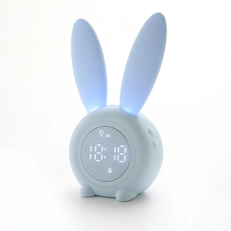Cute Bunny Ear LED Digital Alarm Clock Electronic USB Sound Control Rabbit Night Lamp Desk Clock Home Decor Children Kid's Gifts
Cute Bunny Ear LED Digital Alarm Clock Electronic USB Sound Control Rabbit Night Lamp Desk Clock Home Decor Children Kid's Gifts