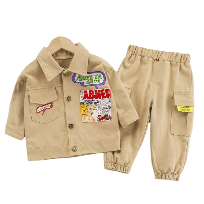 New Spring Autumn Baby Clothes For Boys Suit Children Casual Coat Pants 2Pcs/Sets Toddler Fashion Sports Costume Kids Tracksuits
New Spring Autumn Baby Clothes For Boys Suit Children Casual Coat Pants 2Pcs/Sets Toddler Fashion Sports Costume Kids Tracksuits
