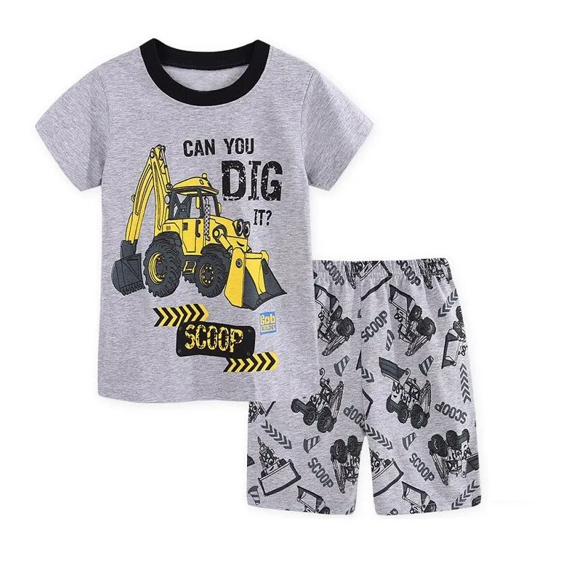 SAILEROAD Children's Excavators Pajamas Set Girls Paja Cotton Kids Pyjamas Boys Sleepwear Child Night Wear Clothing Suits
SAILEROAD Children's Excavators Pajamas Set Girls Paja Cotton Kids Pyjamas Boys Sleepwear Child Night Wear Clothing Suits