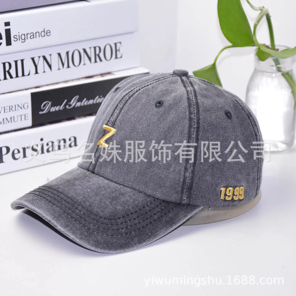 New Baseball Cap For Men Washed Cotton Letter Z Caps Summer Outdoor Men's Sun Hat Adjustable Snapback Hat
New Baseball Cap For Men Washed Cotton Letter Z Caps Summer Outdoor Men's Sun Hat Adjustable Snapback Hat