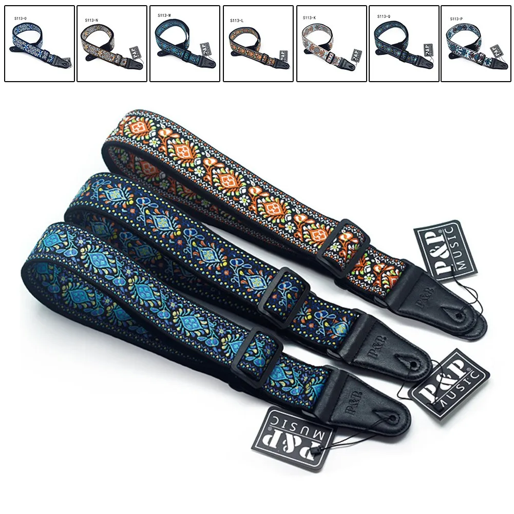 1pc Acoustic Electric Guitar Strap Embroidered National Style 88cm -143cm Adjustable Shoulder Classical Guitars Bass Accessories
1pc Acoustic Electric Guitar Strap Embroidered National Style 88cm -143cm Adjustable Shoulder Classical Guitars Bass Accessories
