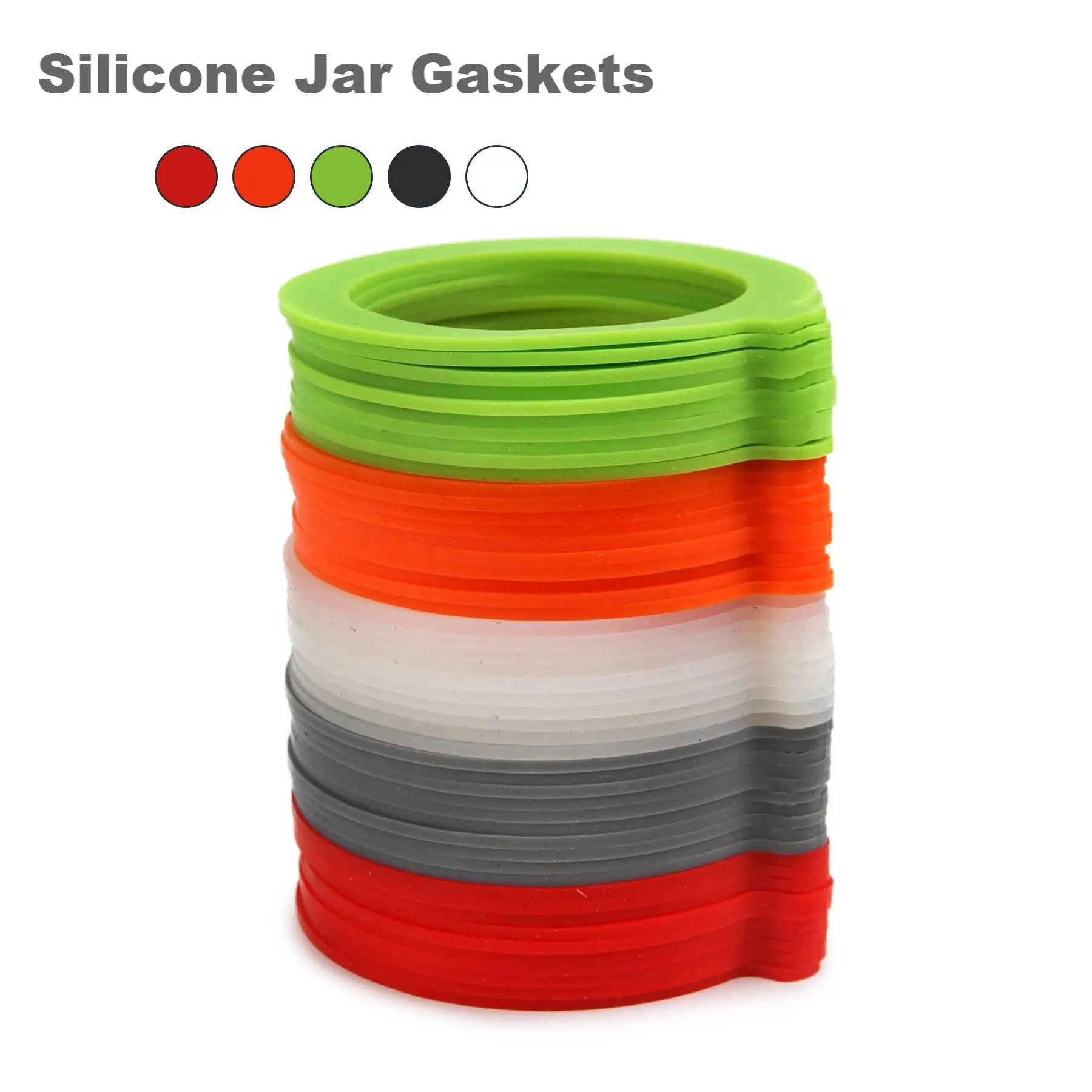 10pcs Silicone Jar Gaskets Replacement Airtight Rubber Rings Leak-Proof Sealing Rings for Food Storage Regular Mouth Canning Jar
10pcs Silicone Jar Gaskets Replacement Airtight Rubber Rings Leak-Proof Sealing Rings for Food Storage Regular Mouth Canning Jar