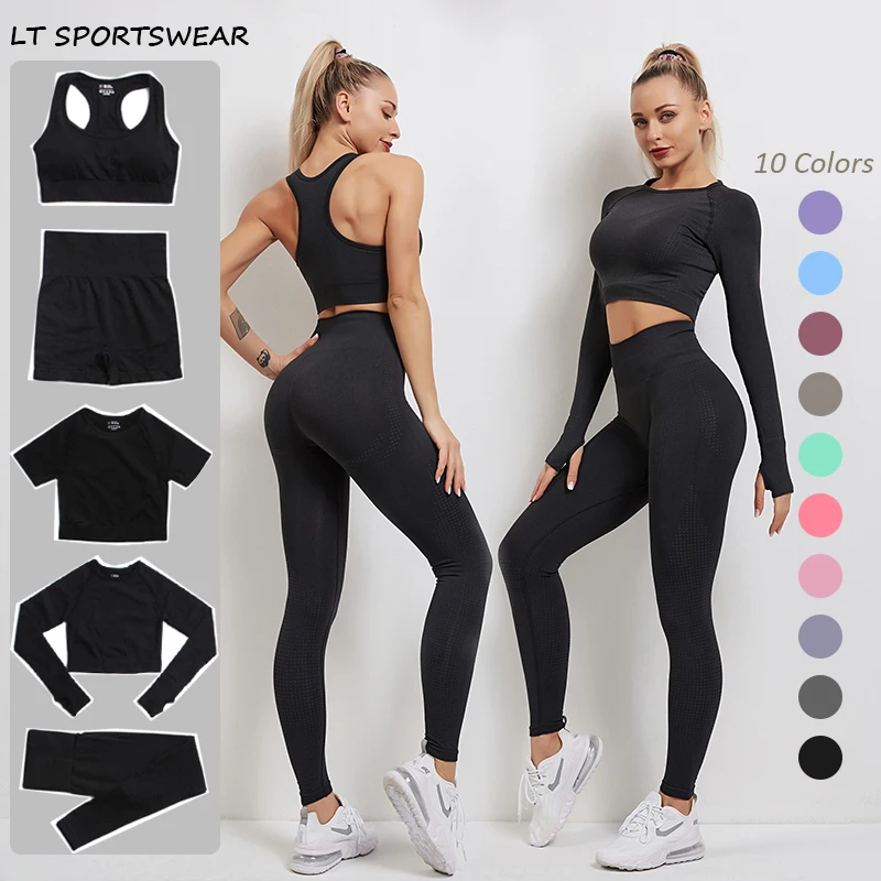 Woman Tracksuits Gym Clothing Sports Bra Trouser Leggings Suit for Fitness Women Workout Outfit Sportswear Seamless Yoga Set
Woman Tracksuits Gym Clothing Sports Bra Trouser Leggings Suit for Fitness Women Workout Outfit Sportswear Seamless Yoga Set