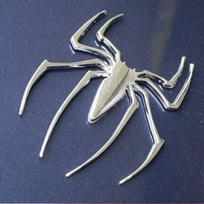 3D Chrome Metal Spider Cool Styling Emblem Decal Car Truck Bumper Trunk Garnish Sticker Golden Silver Universal Exterior Parts
3D Chrome Metal Spider Cool Styling Emblem Decal Car Truck Bumper Trunk Garnish Sticker Golden Silver Universal Exterior Parts