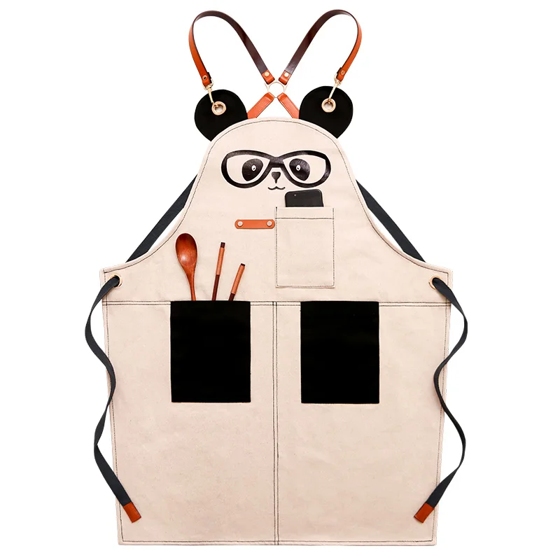Apron denim Korean fashion tea shop coffee cute men and women hairdresser florist overalls children custom LOGO
Apron denim Korean fashion tea shop coffee cute men and women hairdresser florist overalls children custom LOGO
