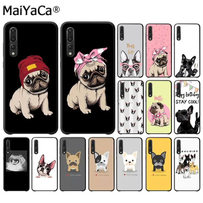 MaiYaCa Frenchies puppy Pug Bulldog Soft black Phone Case for huawei p10 lite p20 pro lite p30 pro lite p20 lite psmart 2019
MaiYaCa Frenchies puppy Pug Bulldog Soft black Phone Case for huawei p10 lite p20 pro lite p30 pro lite p20 lite psmart 2019