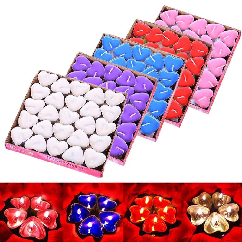 50 шт./кор. Love Heart Shaped свечи бездымный малая свеча ко Дню Святого Валентина исповедь предложение КТВ украшения
50 шт./кор. Love Heart Shaped свечи бездымный малая свеча ко Дню Святого Валентина исповедь предложение КТВ украшения