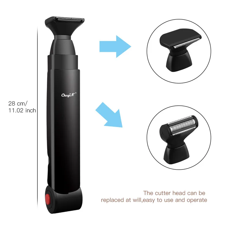 CkeyiN Electric Back Shaver 2 In 1 Facial Hair Trimmer Razor Rechargeable Foldable Handle Back Hair Removal Men Body Groomer 48
CkeyiN Electric Back Shaver 2 In 1 Facial Hair Trimmer Razor Rechargeable Foldable Handle Back Hair Removal Men Body Groomer 48