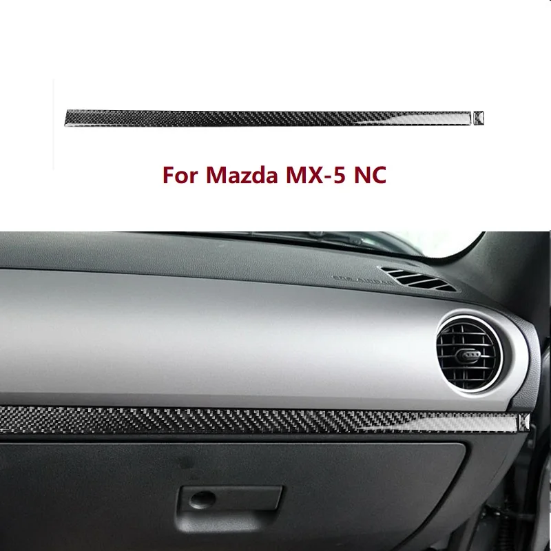 Carbon Fiber Co-pilot Dashboard Trim Strips Frame Fit For Mazda MX-5 Miata MX5 NC 2009-2015 2pcs
Carbon Fiber Co-pilot Dashboard Trim Strips Frame Fit For Mazda MX-5 Miata MX5 NC 2009-2015 2pcs