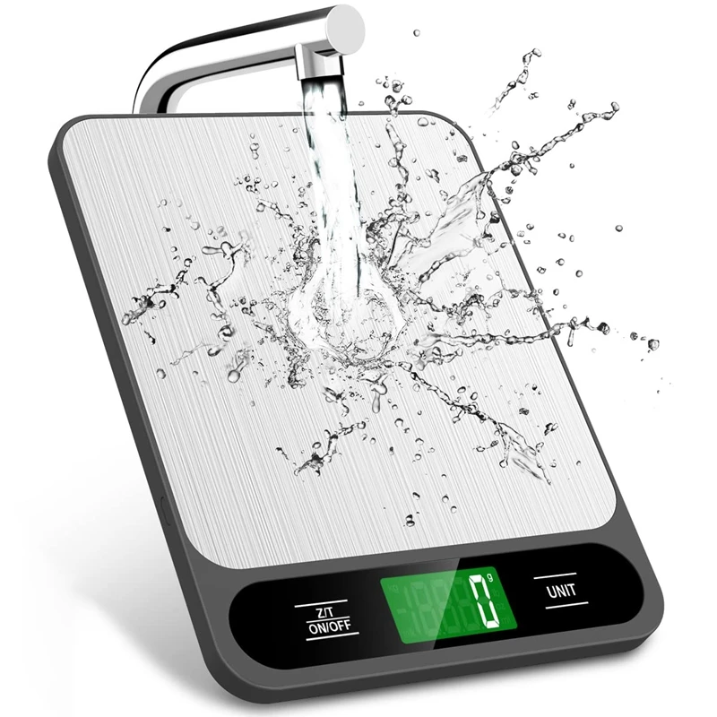Food Scale, 22Lb Digital Kitchen Scale Grams and Oz for Cooking Baking, Meal Prep, 1G/0.04Oz Precise Graduation
Food Scale, 22Lb Digital Kitchen Scale Grams and Oz for Cooking Baking, Meal Prep, 1G/0.04Oz Precise Graduation