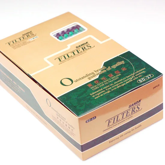 New Sanda cigarette filters Cigarette Holder smoke core Smoking Accessories SD-27 216filters/lot
New Sanda cigarette filters Cigarette Holder smoke core Smoking Accessories SD-27 216filters/lot