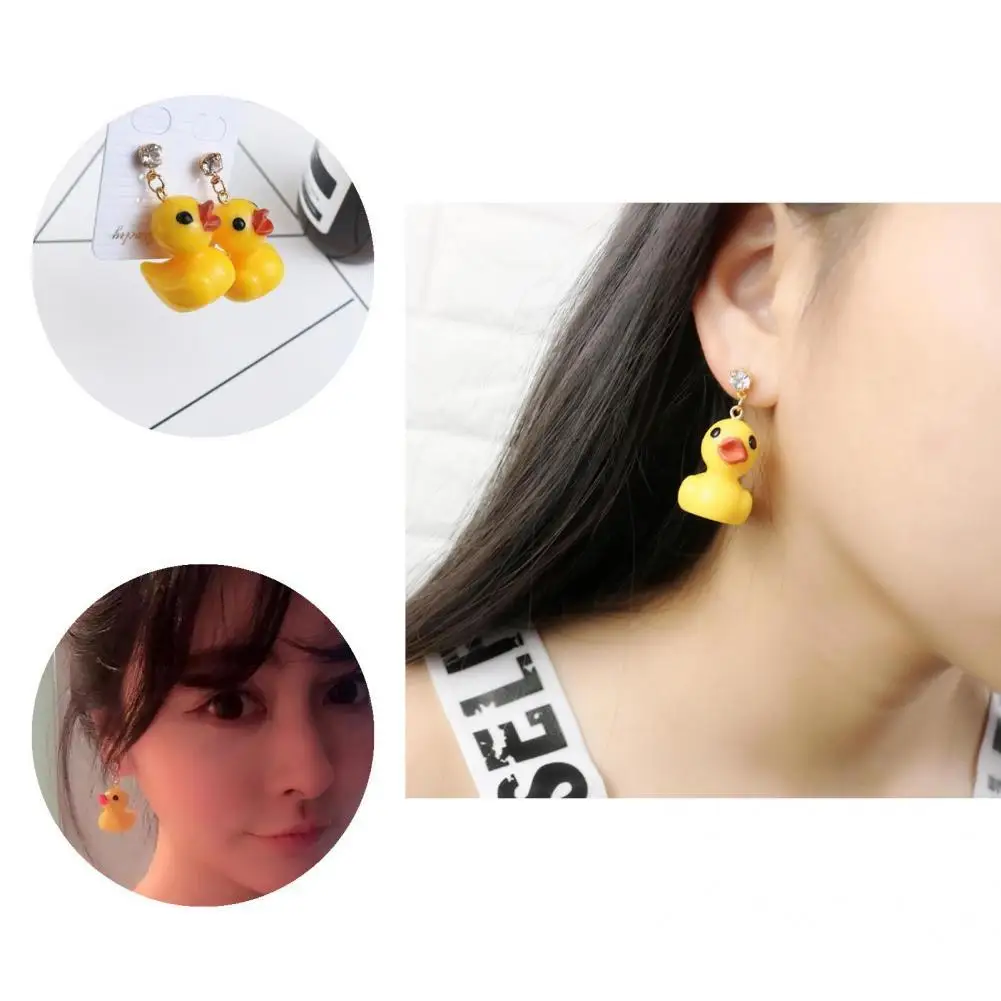 Elegant Duck Eardrop Duck Shape Alloy Women Yellow Duck Earrings Ear Stud Duck Eardrop 1 Pair
Elegant Duck Eardrop Duck Shape Alloy Women Yellow Duck Earrings Ear Stud Duck Eardrop 1 Pair