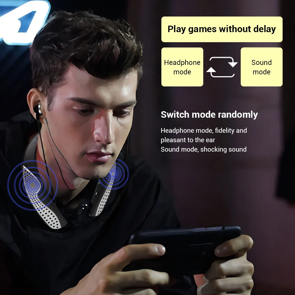 HX288 Endurance Bluetooth Headphone Wireless Speaker With Mic Stereo Neckband Earphones Sport Headset Wireless Headphones
HX288 Endurance Bluetooth Headphone Wireless Speaker With Mic Stereo Neckband Earphones Sport Headset Wireless Headphones