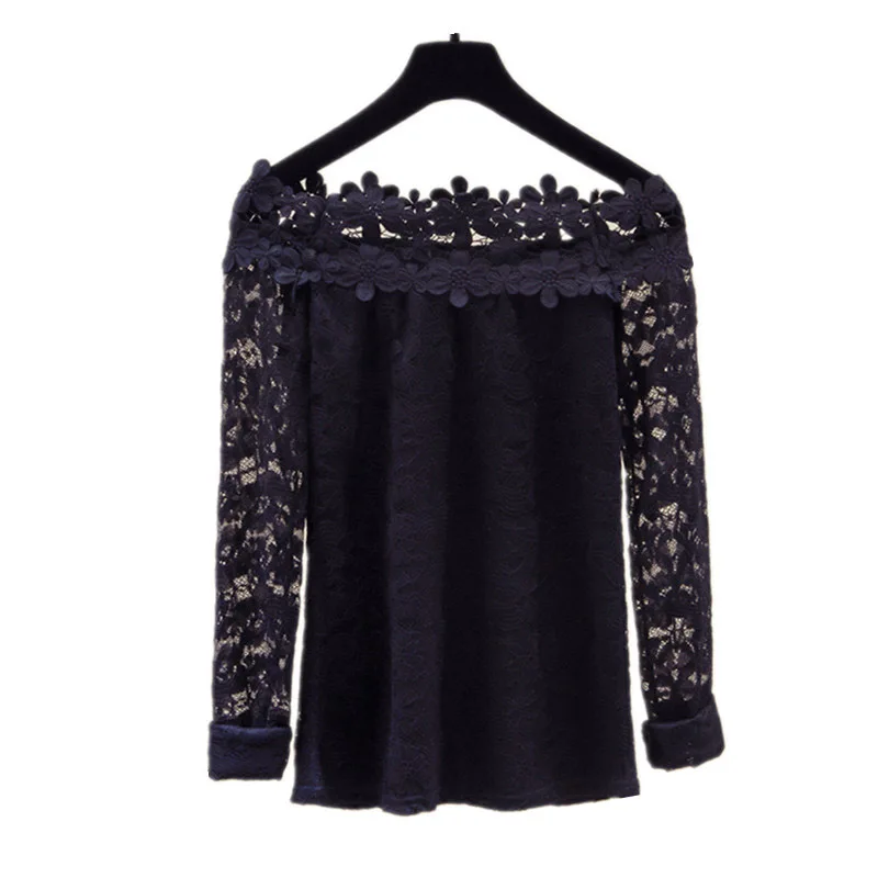 Lace Bottoming Shirt Women's Long-sleeved 2020 New Fall In A Small Shirt, Western Style Tight-fitting Belly Slimming Top GX1398
Lace Bottoming Shirt Women's Long-sleeved 2020 New Fall In A Small Shirt, Western Style Tight-fitting Belly Slimming Top GX1398