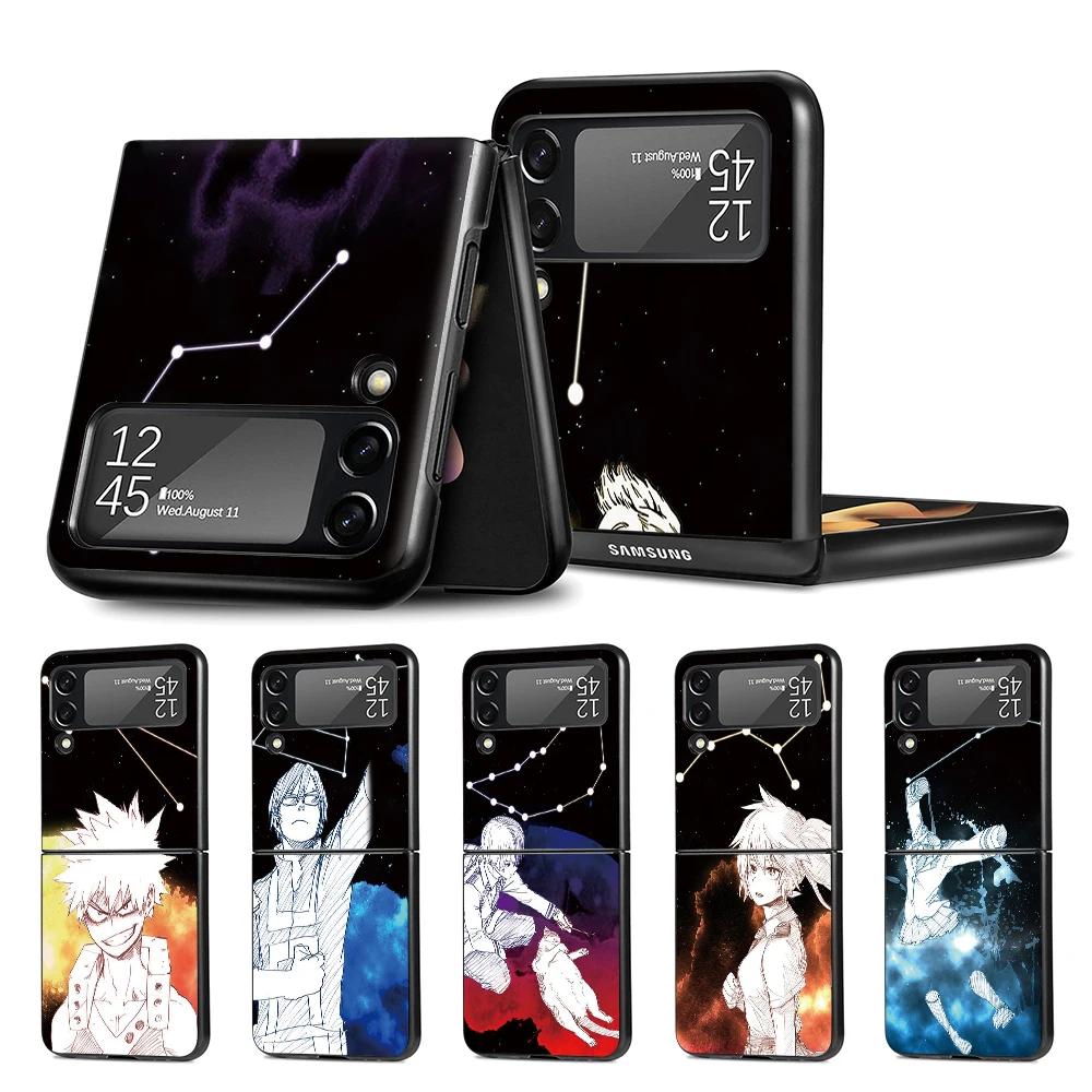Cell Phone Case for Samsung Galaxy Z Flip3 5G Black Coque Z Flip 3 Hard PC Cover Zflip3 Funda Capa My Hero Boku No Hero Academia
Cell Phone Case for Samsung Galaxy Z Flip3 5G Black Coque Z Flip 3 Hard PC Cover Zflip3 Funda Capa My Hero Boku No Hero Academia
