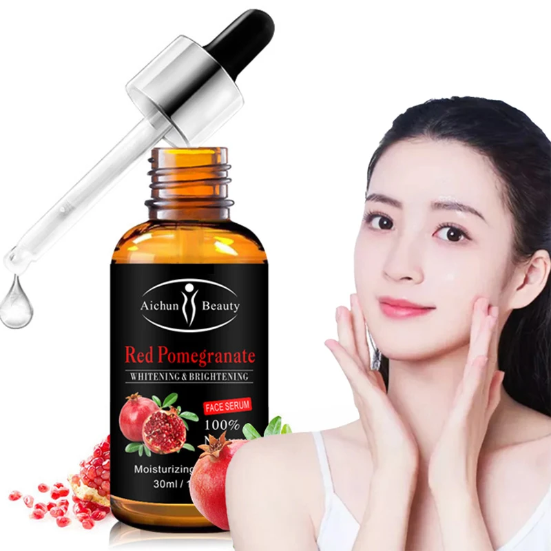Red Pomegranate Essence Oil Anti-Aging Moisturizing Makeup Nourishing Facial Skin Care Whitening Shrink Pores Serum Lotion 30ml
Red Pomegranate Essence Oil Anti-Aging Moisturizing Makeup Nourishing Facial Skin Care Whitening Shrink Pores Serum Lotion 30ml
