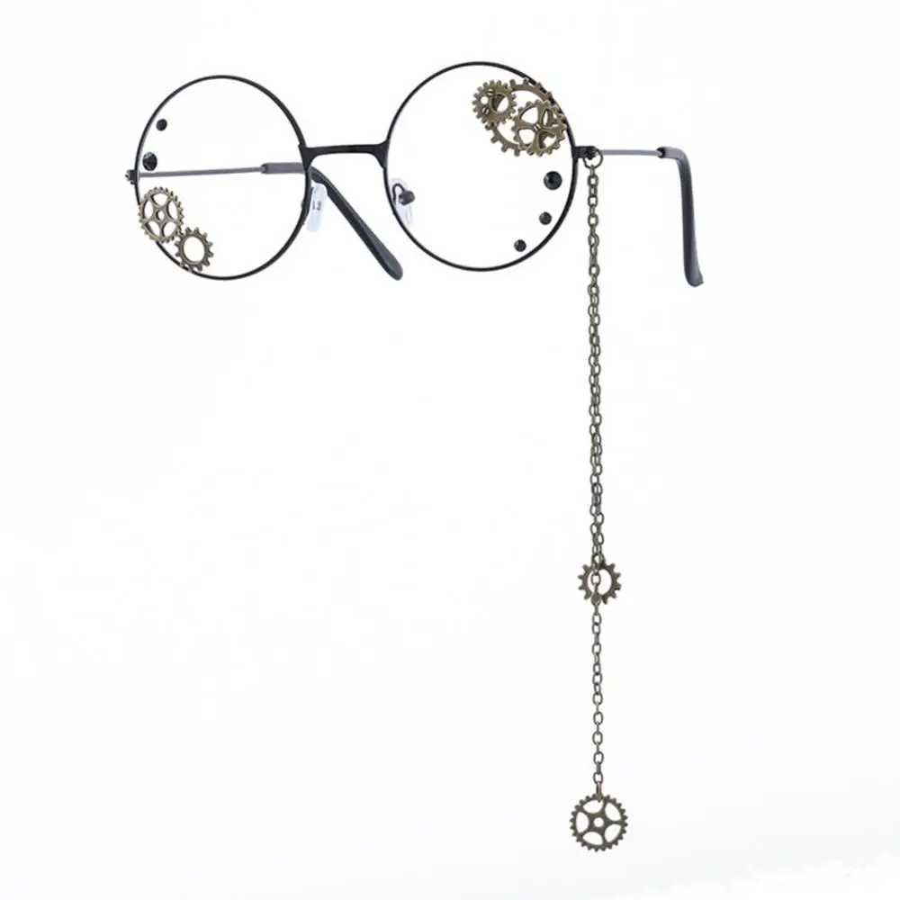 80% HOT SALE Punk Style Unisex Round Circle Hollow Gear Chain Spectacles Eyeglasses Frame
80% HOT SALE Punk Style Unisex Round Circle Hollow Gear Chain Spectacles Eyeglasses Frame