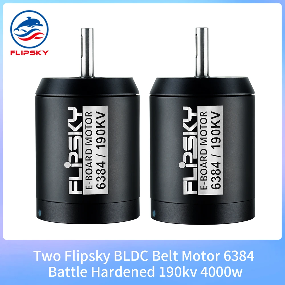 2PCS Flipsky BLDC Belt Motor 6384 Battle Hardened Combo 190KV 4000W for Electric Skateboard/ESK8/Ebike/DIY electronics|Flipsky
2PCS Flipsky BLDC Belt Motor 6384 Battle Hardened Combo 190KV 4000W for Electric Skateboard/ESK8/Ebike/DIY electronics|Flipsky