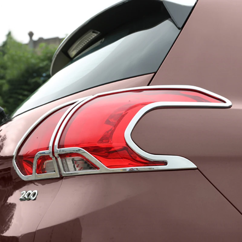 A Little Change ABS Chrome trim Car body Rear tail back Light lamp frame stick car styling For Peugeot 2008 2014-2016
A Little Change ABS Chrome trim Car body Rear tail back Light lamp frame stick car styling For Peugeot 2008 2014-2016