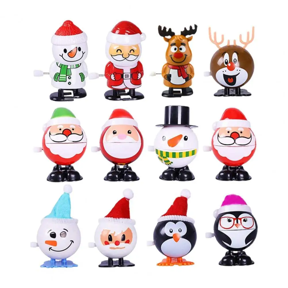 12Pcs/Set Wind Up Toys Decorative Santa Images Fine Workmanship Christmas Stocking Stuffers Wind Up Toys for Kids Funny Gift
12Pcs/Set Wind Up Toys Decorative Santa Images Fine Workmanship Christmas Stocking Stuffers Wind Up Toys for Kids Funny Gift