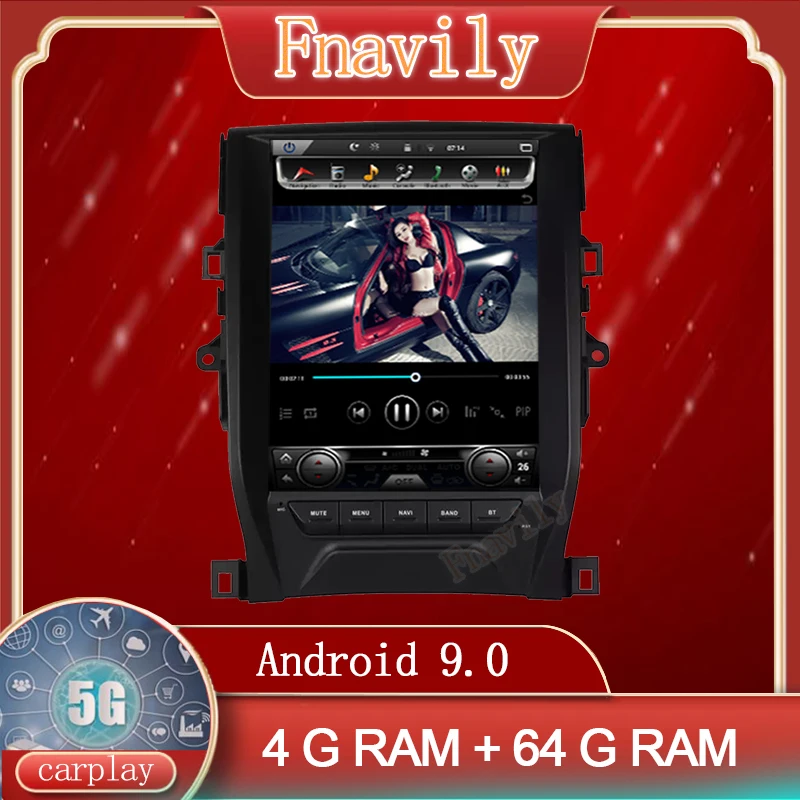 Fnavily Android 9 Car Radio For Toyota Reiz Car Multimedia System Player GPS Navigation Vertical Screen Tesla Style 12.1" PX6
Fnavily Android 9 Car Radio For Toyota Reiz Car Multimedia System Player GPS Navigation Vertical Screen Tesla Style 12.1" PX6