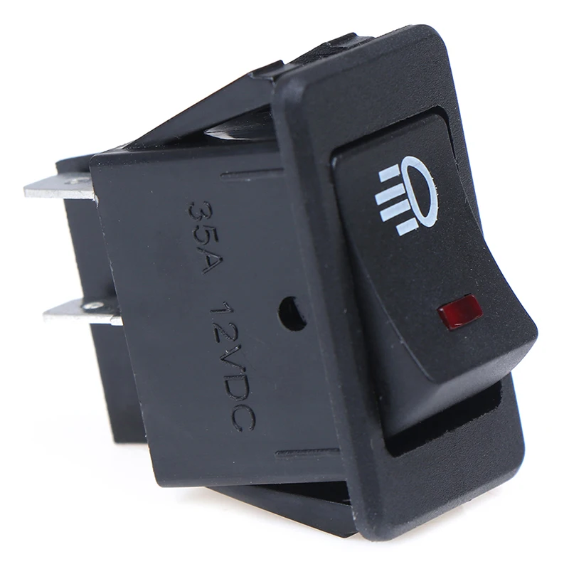 1PC DC 12V 35A Universal Car Red LED Fog Light Rocker Switch Dash Dashboard 4Pin Fog Light Switch
1PC DC 12V 35A Universal Car Red LED Fog Light Rocker Switch Dash Dashboard 4Pin Fog Light Switch