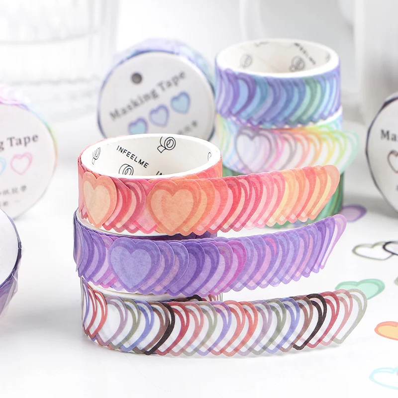 Mohamm 1Pc Love Poem Series Decoration Special-Shaped Washi Masking Tape Creative Scrapbooking Stationary School Supplies
Mohamm 1Pc Love Poem Series Decoration Special-Shaped Washi Masking Tape Creative Scrapbooking Stationary School Supplies