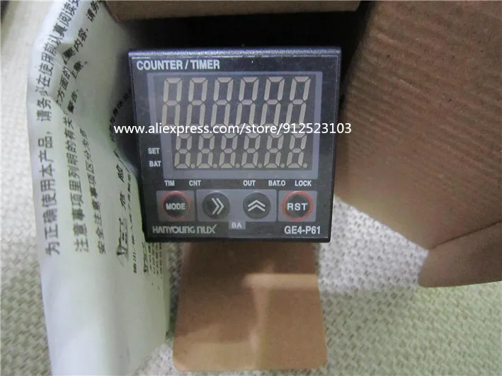 GE4-P61A GE4-P41A GE6-P61A GE6-P41A GE4-T6A HanyoungNux Counter Timer 100% New Original
GE4-P61A GE4-P41A GE6-P61A GE6-P41A GE4-T6A HanyoungNux Counter Timer 100% New Original