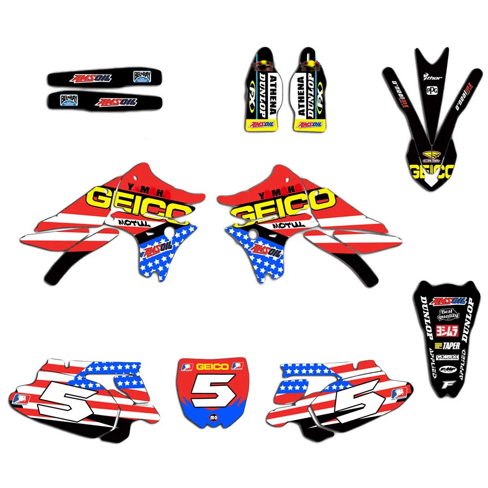 3M Motorcycle Team Graphic & Backgrounds Decal Sticker Kits for 2010 2011 2012 2013 YAMAHA YZ450F Graphics
3M Motorcycle Team Graphic & Backgrounds Decal Sticker Kits for 2010 2011 2012 2013 YAMAHA YZ450F Graphics