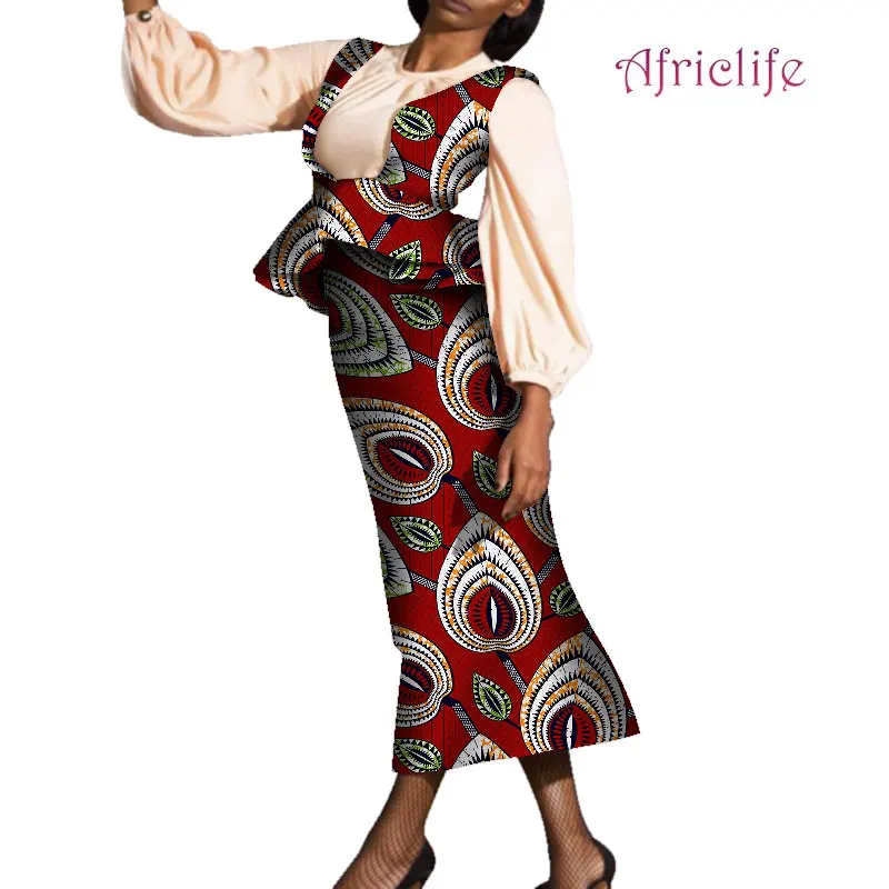 Two Piece Set Women Sleeveless Top&Straight Skirt with Zipper and Elastic Summer African Elegant Lady Skirt Suit WY7185
Two Piece Set Women Sleeveless Top&Straight Skirt with Zipper and Elastic Summer African Elegant Lady Skirt Suit WY7185