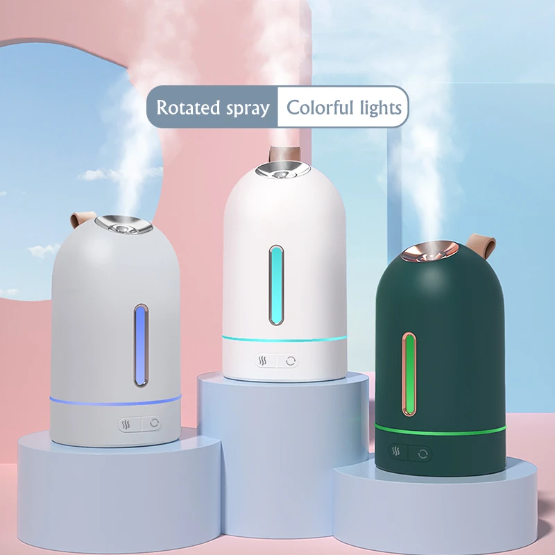 260ml Wireless Air Humidifier Rotatable Mini Portable USB Car Air Aromatherapy Diffuser 2000mAh Battery Chargeable Mist Maker
260ml Wireless Air Humidifier Rotatable Mini Portable USB Car Air Aromatherapy Diffuser 2000mAh Battery Chargeable Mist Maker