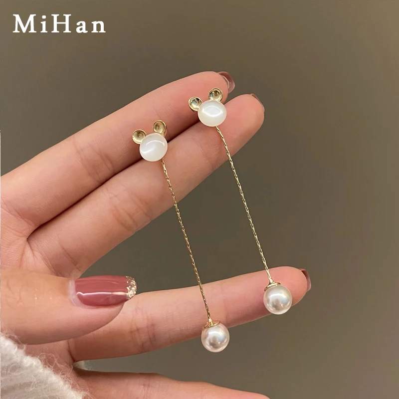 Mihan 925 Silver Needle Fasguib Jewelry Resin Earring Popular Design Simulated Pearl Long Dangle Earrings For Women Accessories
Mihan 925 Silver Needle Fasguib Jewelry Resin Earring Popular Design Simulated Pearl Long Dangle Earrings For Women Accessories