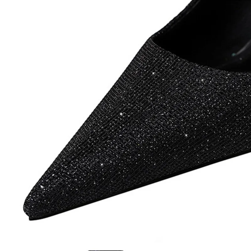 Solid Fashion Sexy 9.5cm Thin High Heels Shallow Blingbling Bow Wedding Female Shoes Club Party Pumps Ladies Dress Women Shoes
Solid Fashion Sexy 9.5cm Thin High Heels Shallow Blingbling Bow Wedding Female Shoes Club Party Pumps Ladies Dress Women Shoes