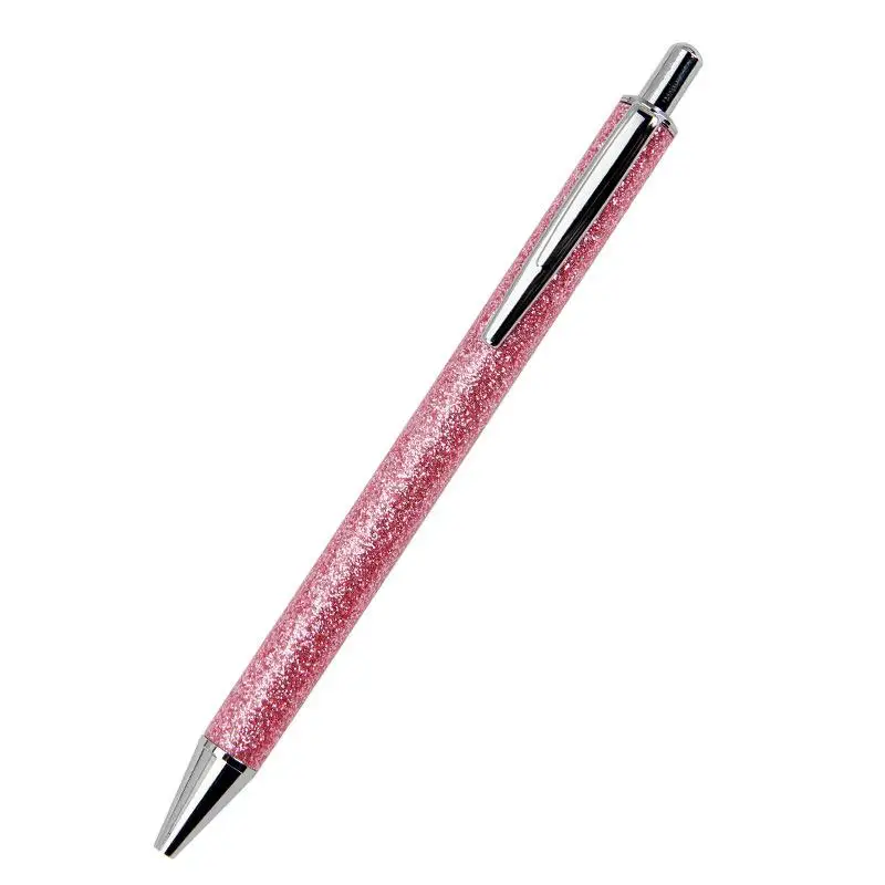 Metal Ballpoint Pen Pressing Jumping Ballpoint Pen High-grade Glitter Powder Shell Pen Stationery Gift Office School Stationery
Metal Ballpoint Pen Pressing Jumping Ballpoint Pen High-grade Glitter Powder Shell Pen Stationery Gift Office School Stationery