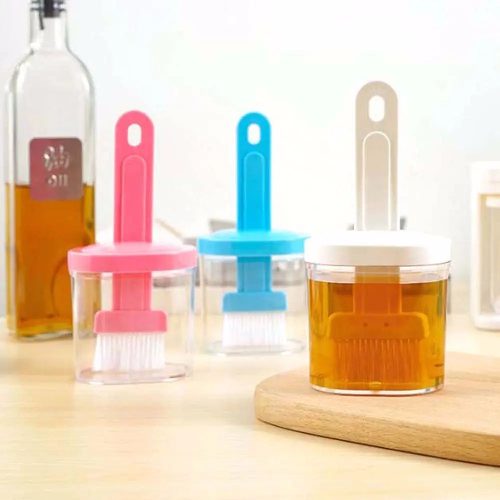 BBQ Oil Bottle Brush Oil Brush with Cover and Bottom Barbecue Baking Cooking Oil Cream Tools Multipurpose Kitchen Utensil Tool
BBQ Oil Bottle Brush Oil Brush with Cover and Bottom Barbecue Baking Cooking Oil Cream Tools Multipurpose Kitchen Utensil Tool