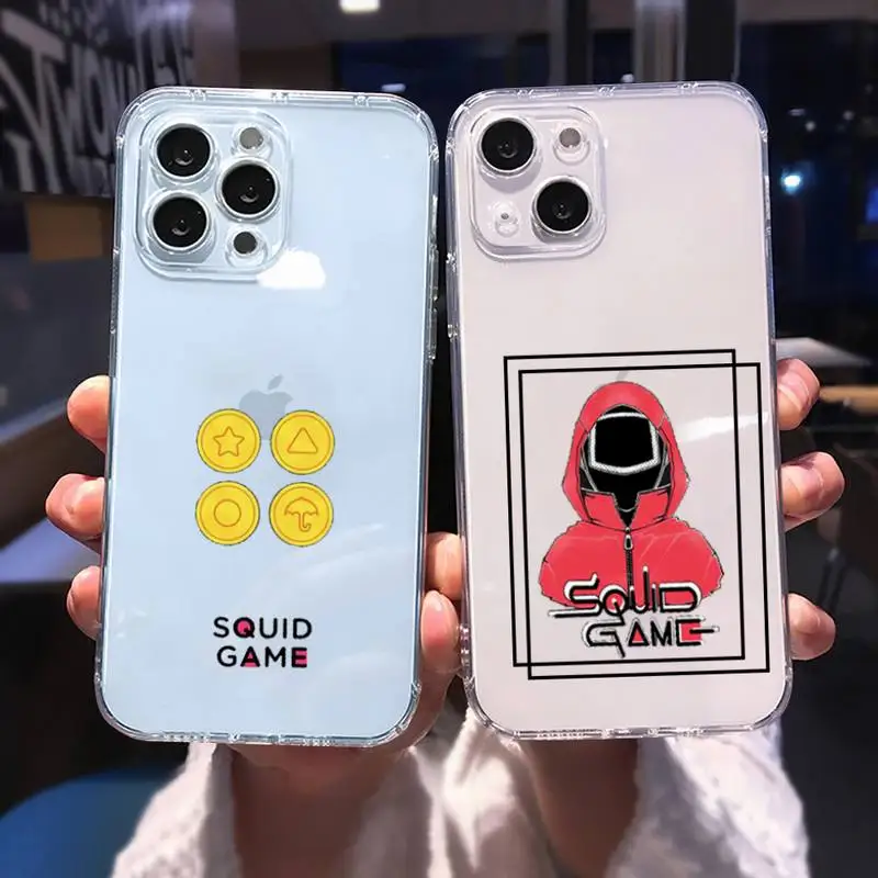 Squid Game TV Korea Phone Case for iphone 13 12 11 pro max mini 6 6s 7 8 plus SE2020 X XR XS shell iphone 13 pro max case
Squid Game TV Korea Phone Case for iphone 13 12 11 pro max mini 6 6s 7 8 plus SE2020 X XR XS shell iphone 13 pro max case