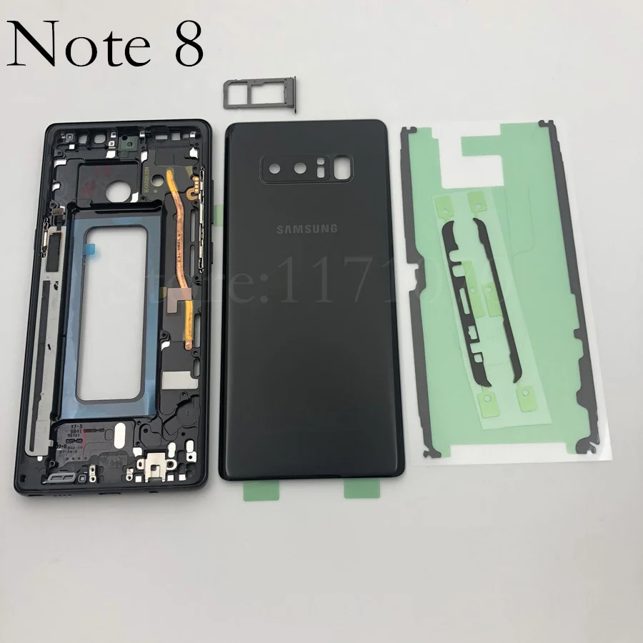 Original Full Housing Case Back Cover+Front Screen Glass Lens+Middle Frame For Samsung Galaxy Note 8 N950 N950F Complete Parts
Original Full Housing Case Back Cover+Front Screen Glass Lens+Middle Frame For Samsung Galaxy Note 8 N950 N950F Complete Parts