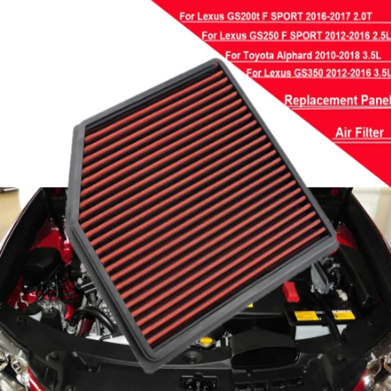 Replacement Panel Air Filter Fits for Lexus IS250 IS300 IS350 GS250 GS300 Toyota Reiz
Replacement Panel Air Filter Fits for Lexus IS250 IS300 IS350 GS250 GS300 Toyota Reiz
