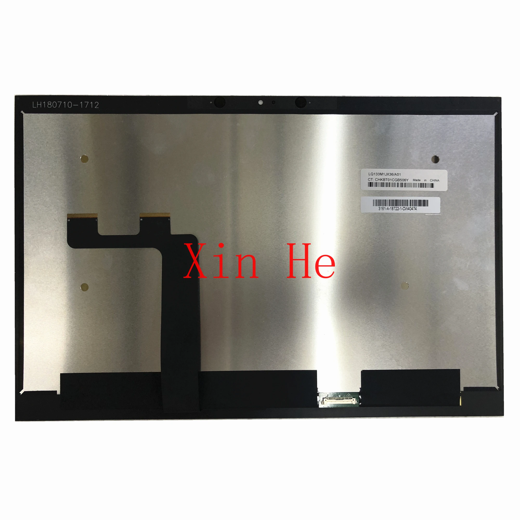 13.3''FHD LCD Touch Screen Assembly for HP Series LQ133M1JX36-A01 LQ133M1JX36 A01 CT: CHKBT01CGB506Y L30723-990
13.3''FHD LCD Touch Screen Assembly for HP Series LQ133M1JX36-A01 LQ133M1JX36 A01 CT: CHKBT01CGB506Y L30723-990