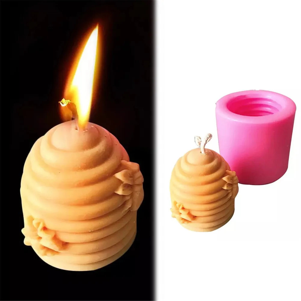 Candle Mold 3D Bee Honeycomb Beehive Form Silicone Mold for Candle Making Homemade Soap Mold Beeswax Mould DIY Craft Home Decor
Candle Mold 3D Bee Honeycomb Beehive Form Silicone Mold for Candle Making Homemade Soap Mold Beeswax Mould DIY Craft Home Decor