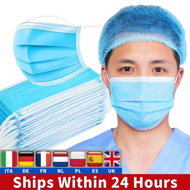 Mask Disposable 10pcs/50Pcs/100pcs Non wove 3 Layer Ply Filter Mask mouth Face mask Breathable Earloops Masks Black Face Masks
Mask Disposable 10pcs/50Pcs/100pcs Non wove 3 Layer Ply Filter Mask mouth Face mask Breathable Earloops Masks Black Face Masks
