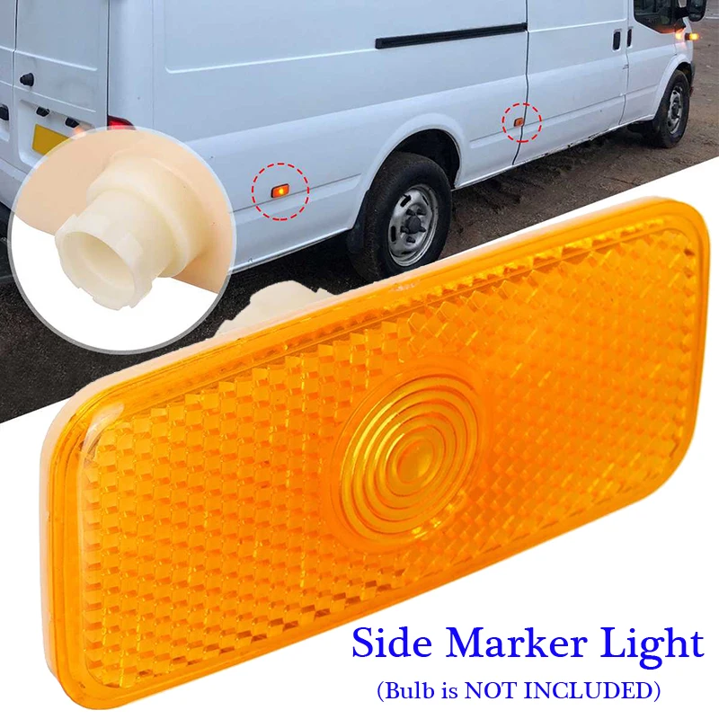 Cover Side Marker Lamp Guard Shell Replacement Parts Car Side For Ford Transit MK7 Exterior Amber Practical Useful
Cover Side Marker Lamp Guard Shell Replacement Parts Car Side For Ford Transit MK7 Exterior Amber Practical Useful