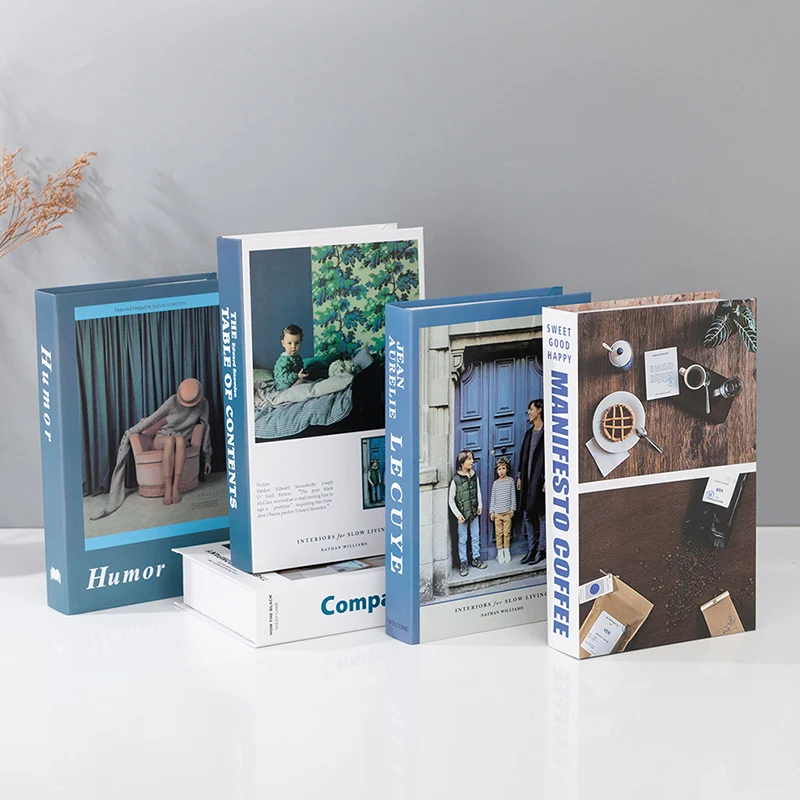 12PCS Modern Simple Blue Series Fake Book Decor Props Simulation Books Living Room TV Cabinet Furnishing Accessories Ornament
12PCS Modern Simple Blue Series Fake Book Decor Props Simulation Books Living Room TV Cabinet Furnishing Accessories Ornament