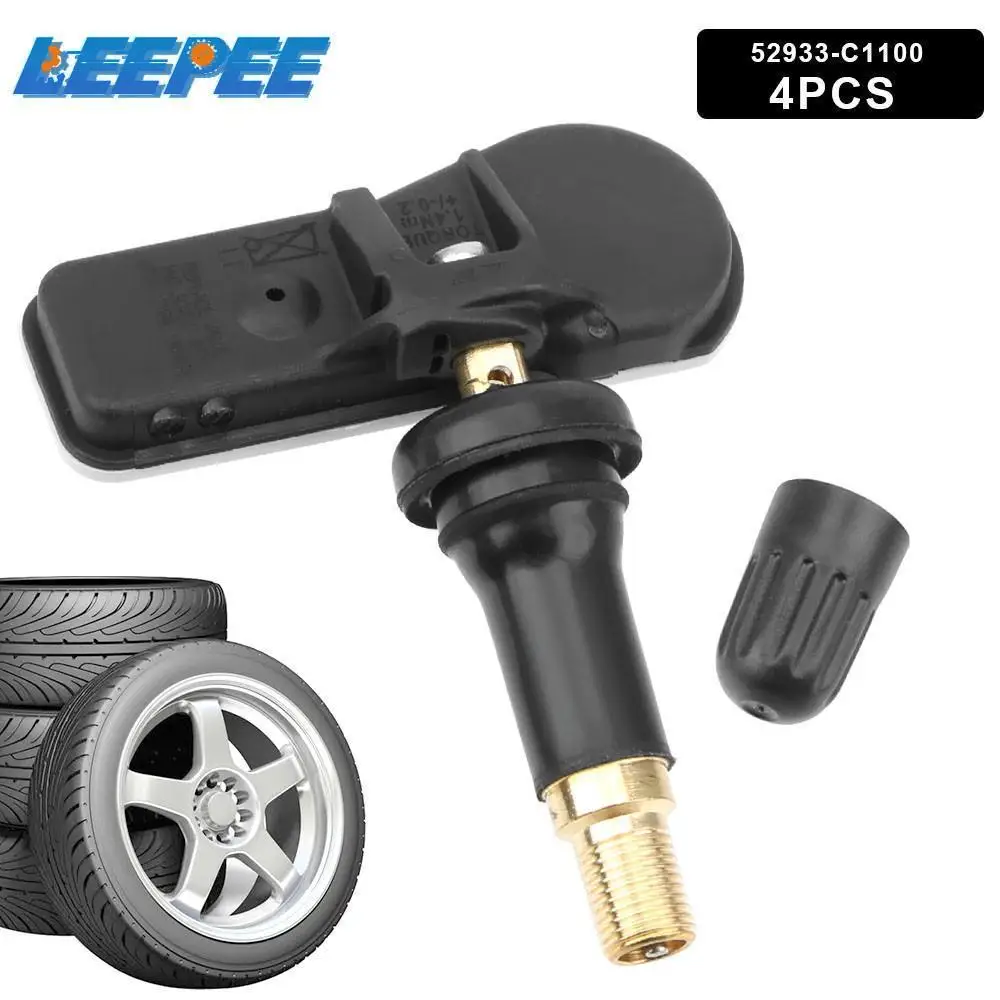 4 Piece/set Car Tire Pressure Monitor Sensor 52933-C1100 TPMSfor Hyundai Creta IX25 Tucson I40 IX35 Sonata 2014-2018 Tucson
4 Piece/set Car Tire Pressure Monitor Sensor 52933-C1100 TPMSfor Hyundai Creta IX25 Tucson I40 IX35 Sonata 2014-2018 Tucson