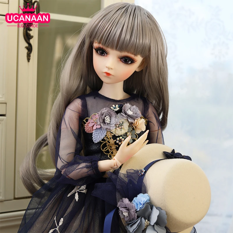 1/3 BJD Doll Lifelike Girls Princess Dolls 60CM 18 Ball Joints With Full Outfits Hat Wig Dress Shoes Makeup Changeable Eyes Toys
1/3 BJD Doll Lifelike Girls Princess Dolls 60CM 18 Ball Joints With Full Outfits Hat Wig Dress Shoes Makeup Changeable Eyes Toys